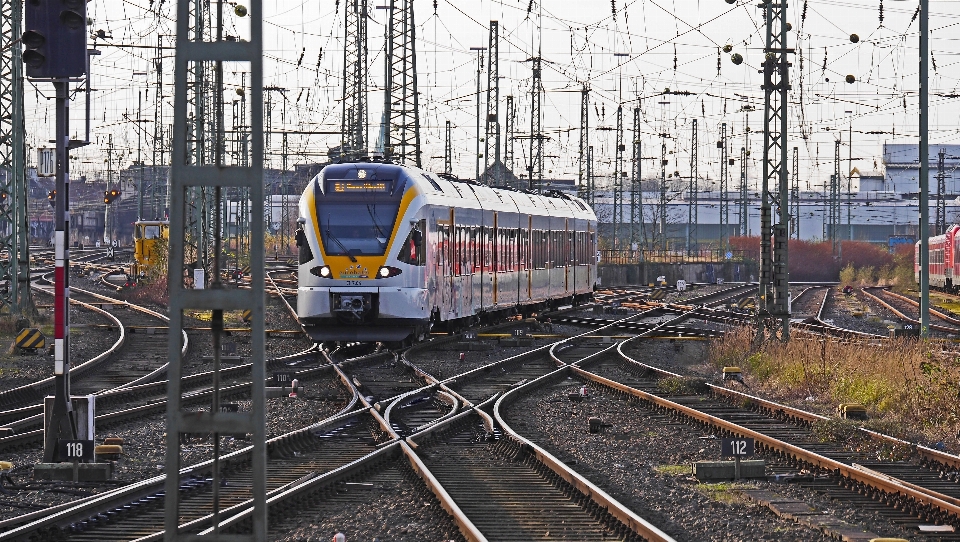 Schiene eisenbahn zug transport