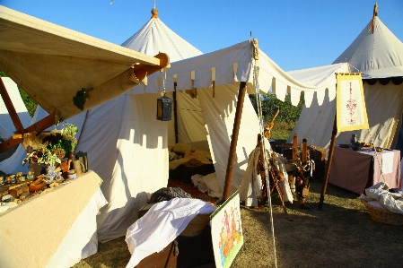 Tourism tent festival camp Photo