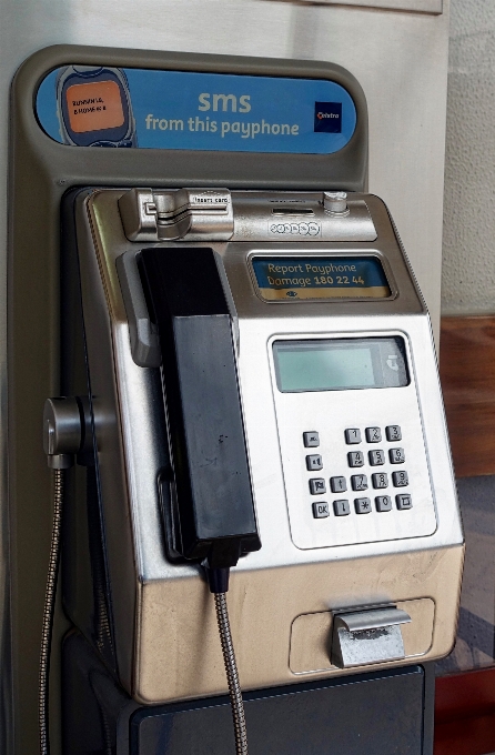 Phone money telephone machine