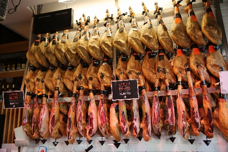 皿 食べ物 肉 スペイン 写真