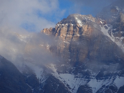 Landscape mountain snow winter Photo