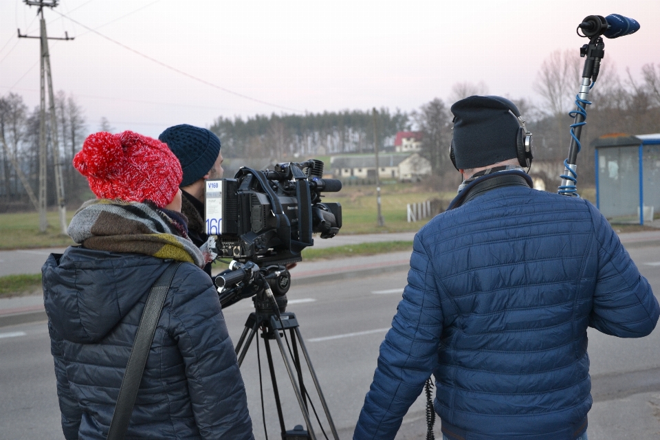 Fahrzeug reporter
 filmen nachricht