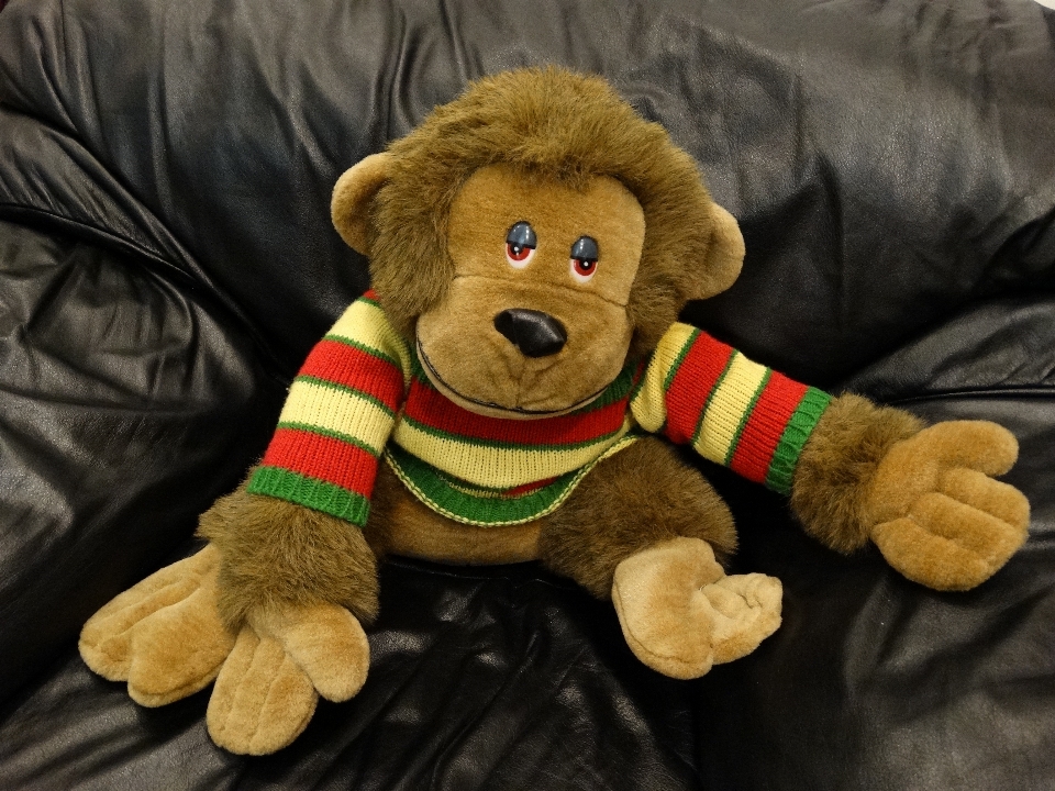 Brown monkey toy teddy bear