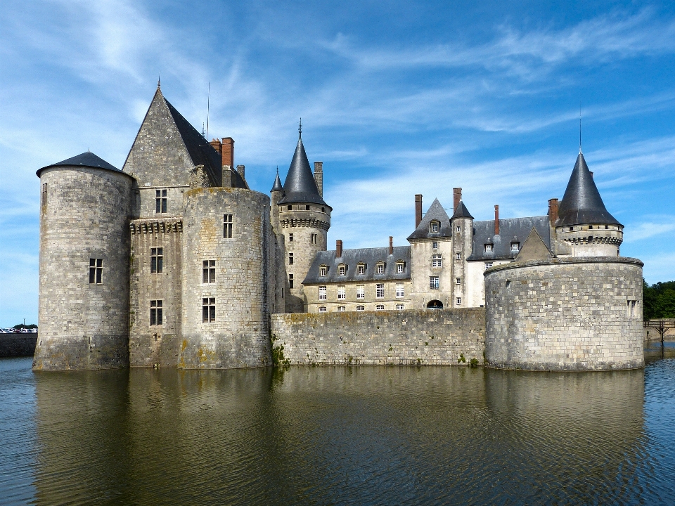 Architecture building chateau france