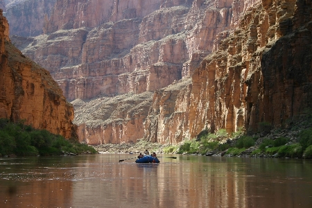 Landscape adventure river stone Photo