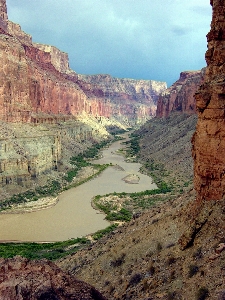 Landscape water rock trail Photo