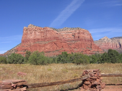 Rock mountain desert valley Photo