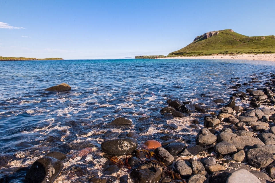 Beach landscape sea coast