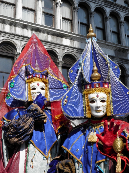 Carnaval pareja italia venecia