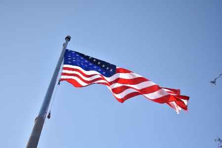 White wind flying pole Photo