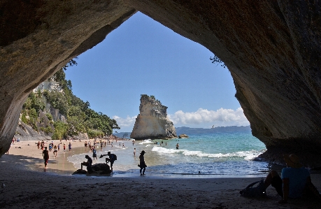 Beach sea coast rock Photo