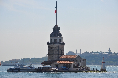 Sea vehicle tower flag Photo