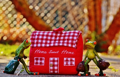 Home travel trolley decoration Photo