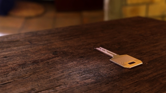 Tisch holz gitarre boden Foto