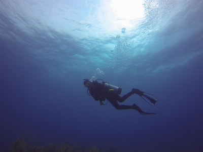 Recreation diving underwater extreme sport Photo