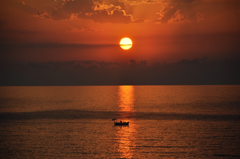 ビーチ 海 海洋 地平線