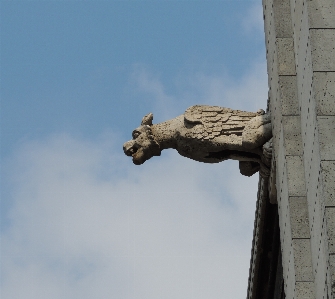 Die architektur himmel stein monument Foto