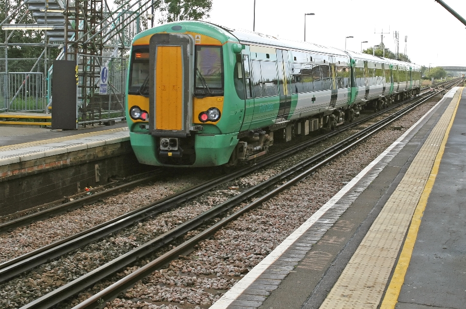 Abstract technology track railway