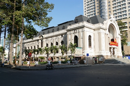 Foto Arsitektur jalan kota bangunan