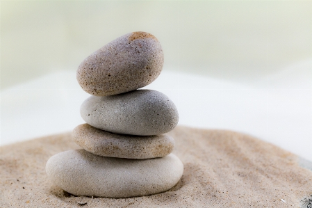 Beach sea sand rock Photo