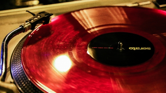 Foto Música vinil luz guitarra