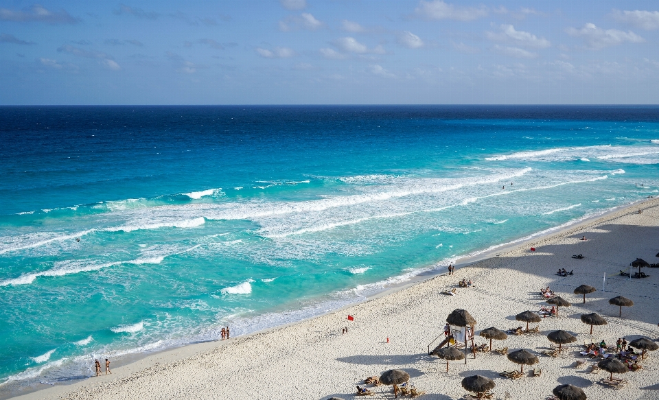 Beach landscape sea coast