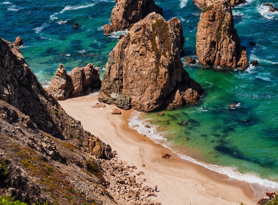 Playa mar costa naturaleza