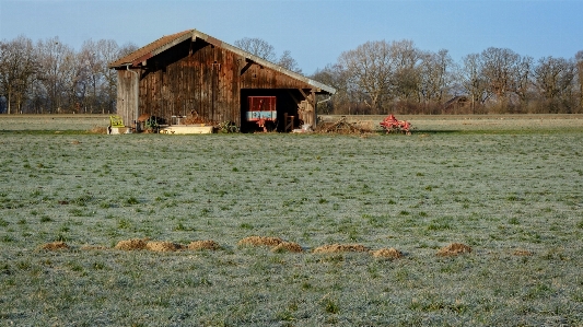 Landscape nature architecture hay Photo