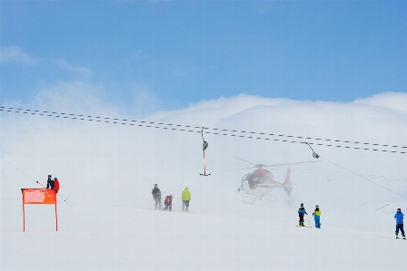 Mountain snow winter sunshine Photo