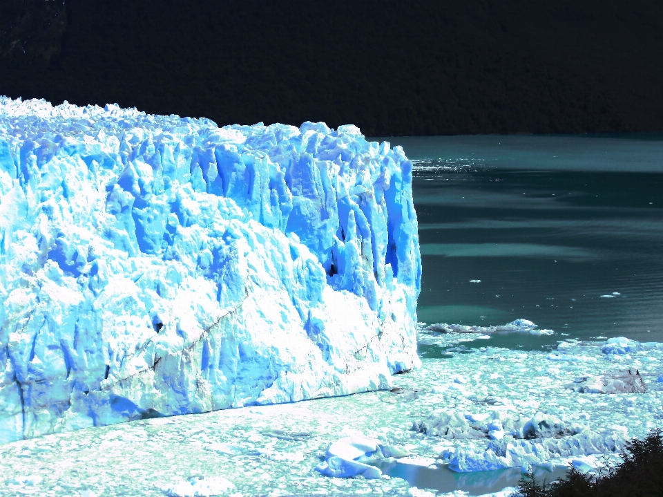 Formation glace glacier
 arctique