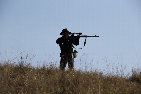 Military soldier army weapon Photo