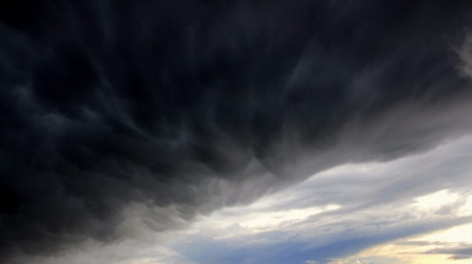 Foto Lanskap alam awan langit