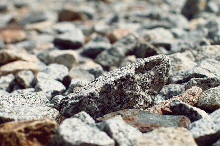 Landscape nature rock track Photo