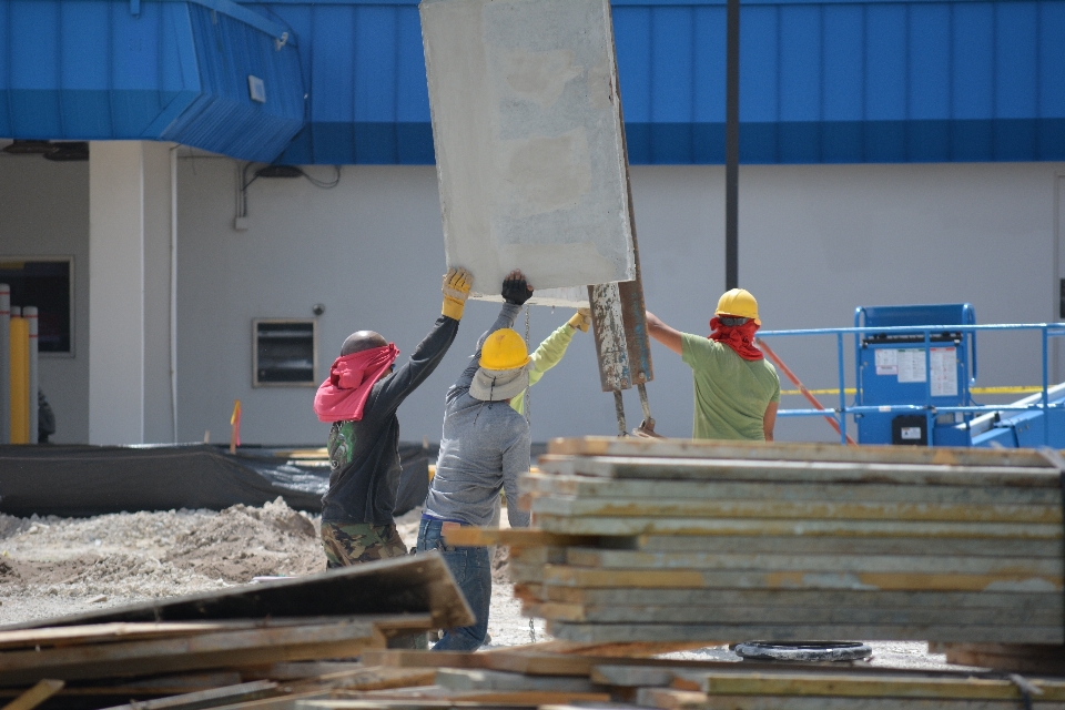 Madera techo haz construcción