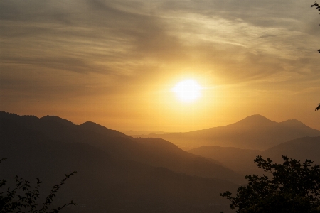 Landscape nature horizon mountain Photo