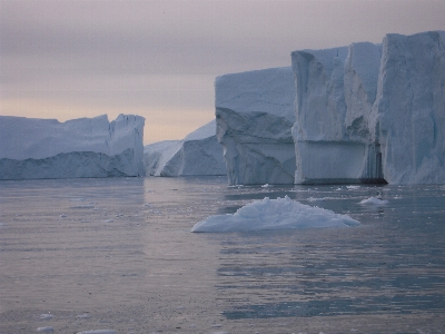 Landscape ocean cold winter Photo