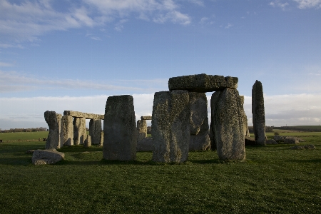 Landscape rock lawn monument Photo