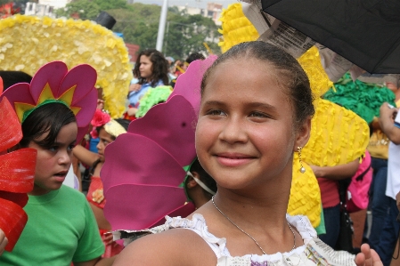 Girl carnival child smile Photo