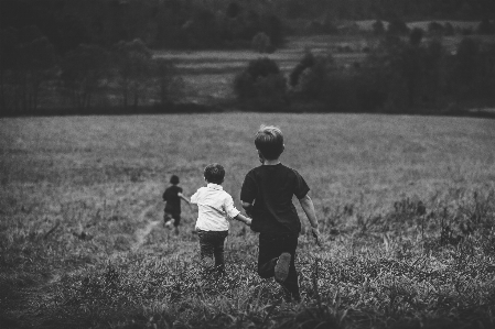 Foto Bianco e nero
 persone fotografia giocare