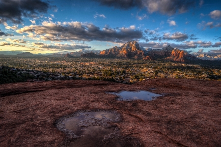 Landscape nature rock horizon Photo