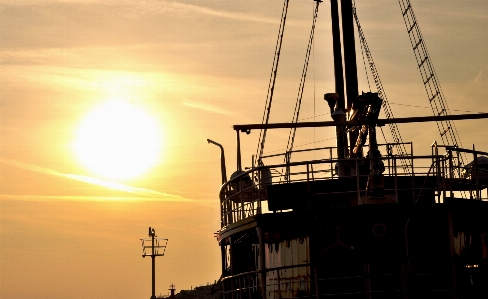 Foto Mare costa alba tramonto