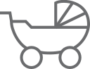 Baby cart Icon