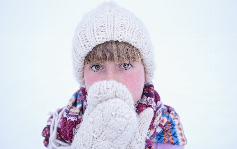 Person snow winter girl Photo