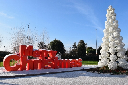 Foto Cidade natal parque infantil saudações