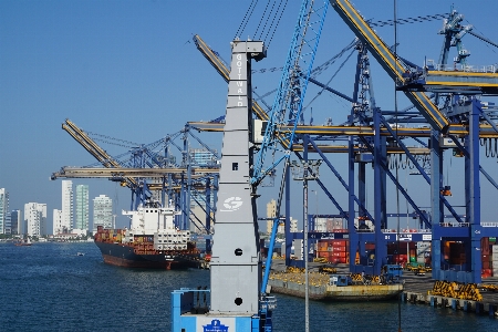 Ship transport vehicle mast Photo