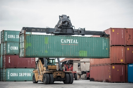 Photo Jetée asphalte
 transport camion