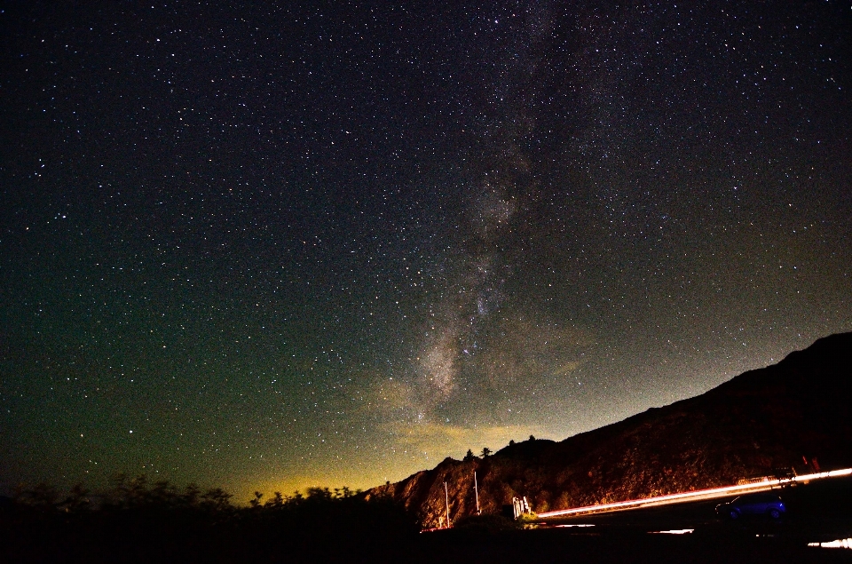 天空 夜晚 星星 银河系