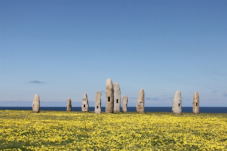 Landscape sea coast horizon Photo