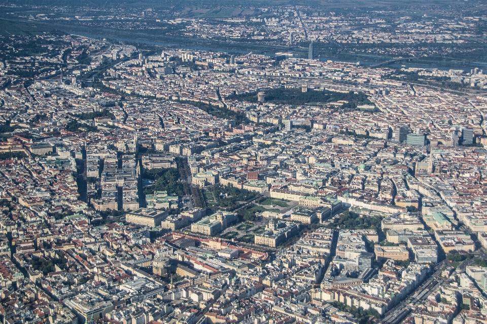 Orizzonte fotografia città grattacielo