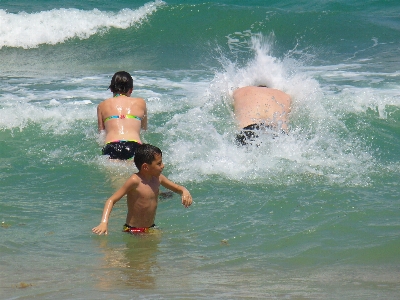 Man beach sea coast Photo